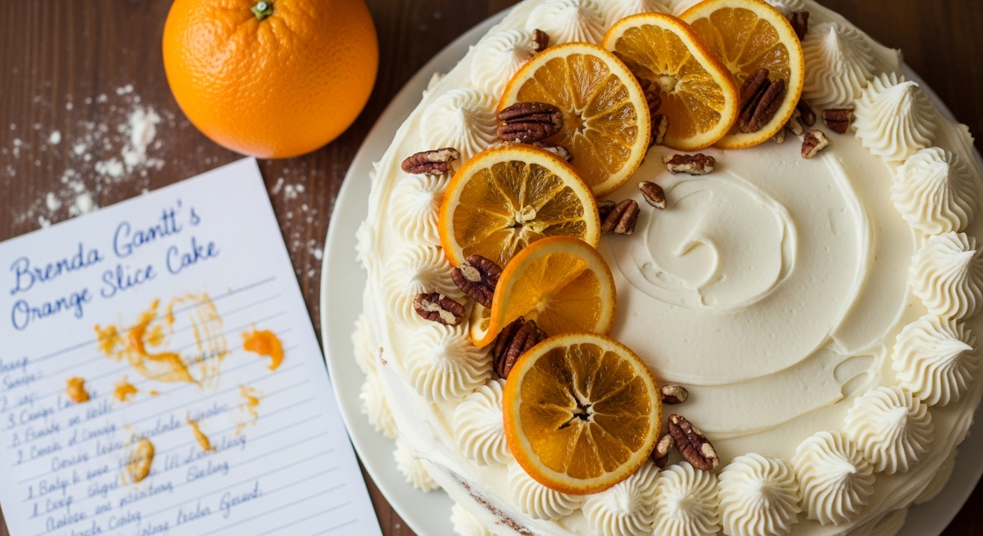 Brenda Gantt Orange Slice Cake