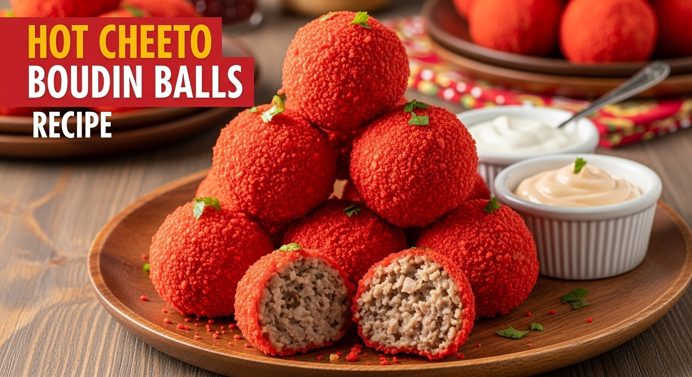 Hot Cheeto Boudin Balls Recipe