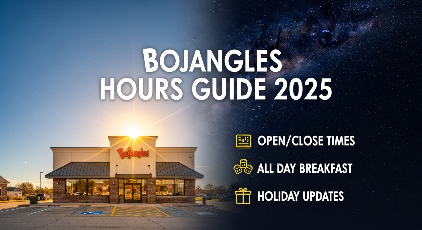 Bojangles Hours Guide 2025
