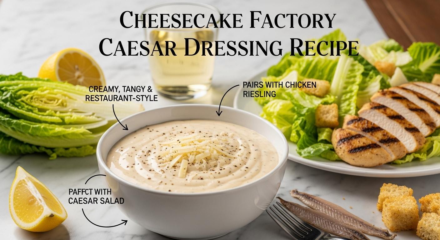 Cheesecake Factory Caesar Dressing Recipe