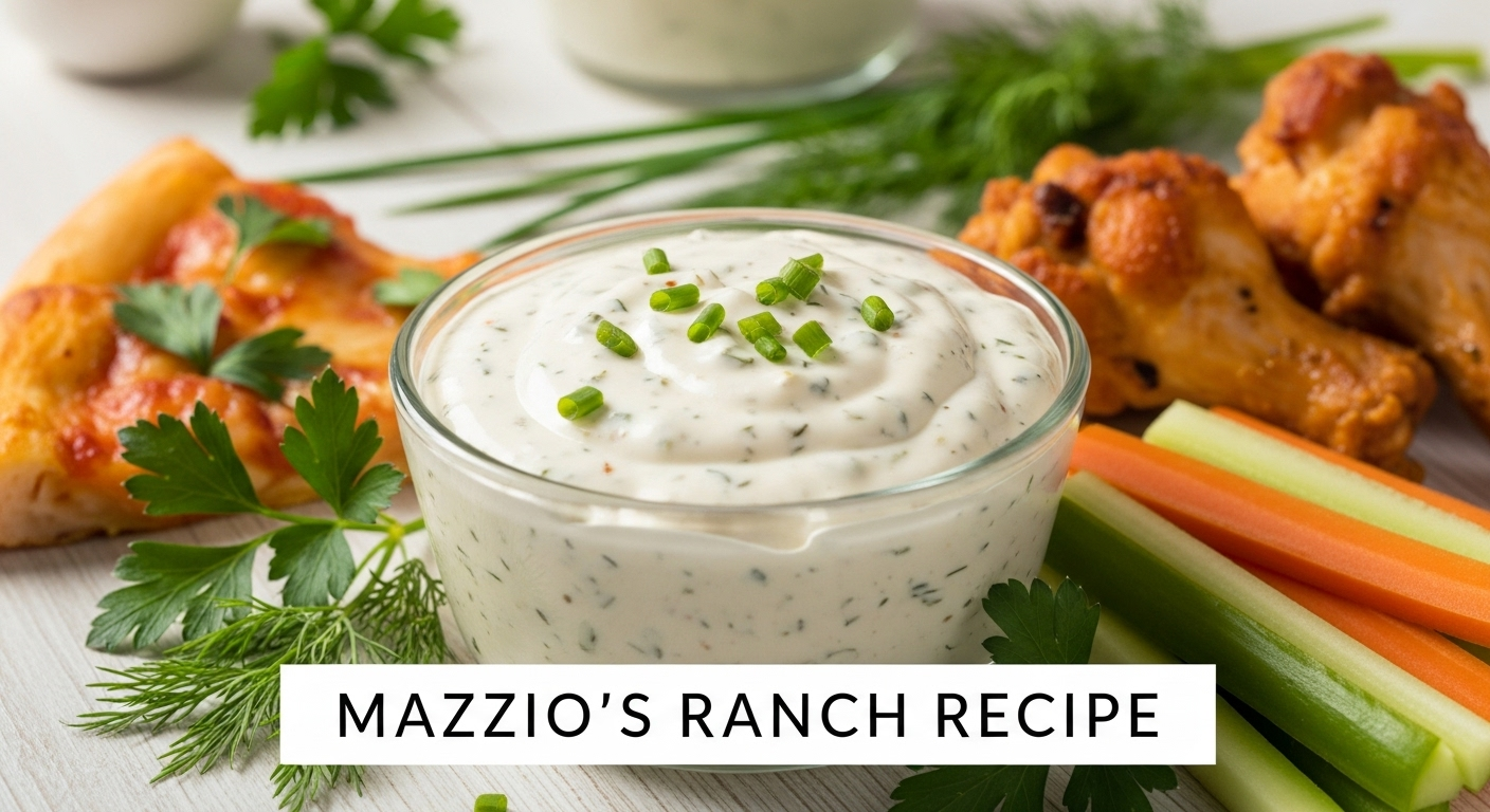 Mazzio’s Ranch Recipe