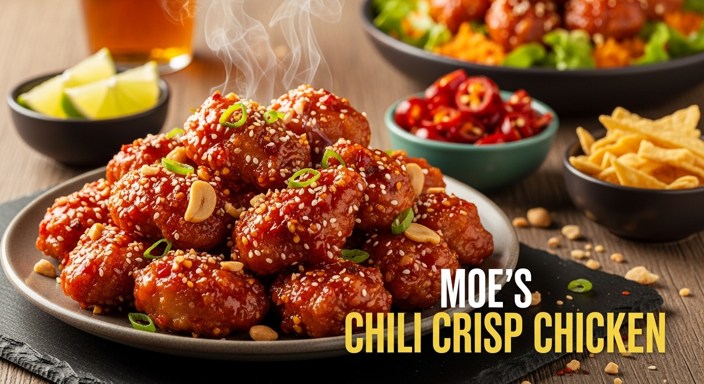 Moe’s Chili Crisp Chicken