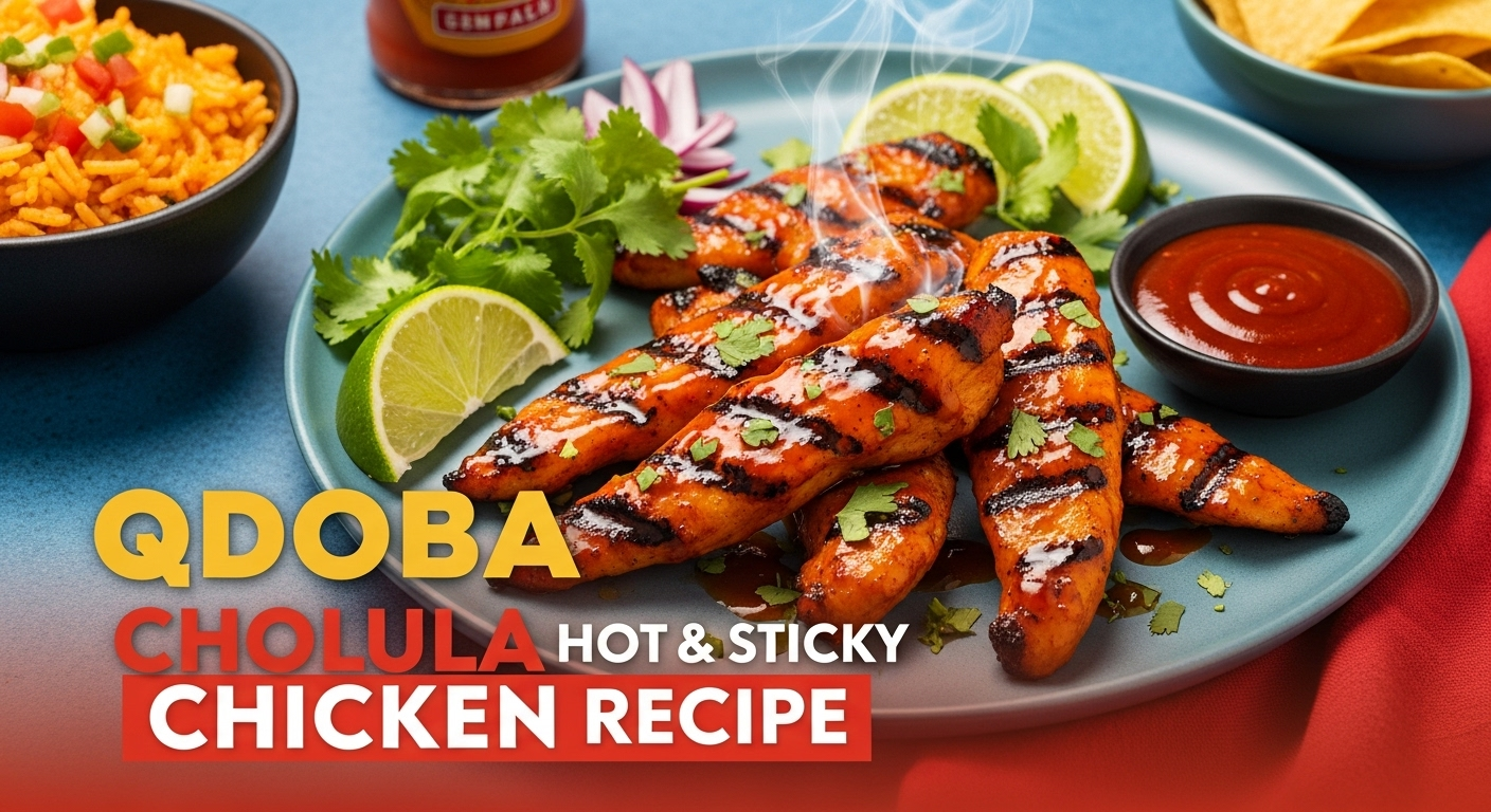 QDOBA Cholula Chicken Recipe